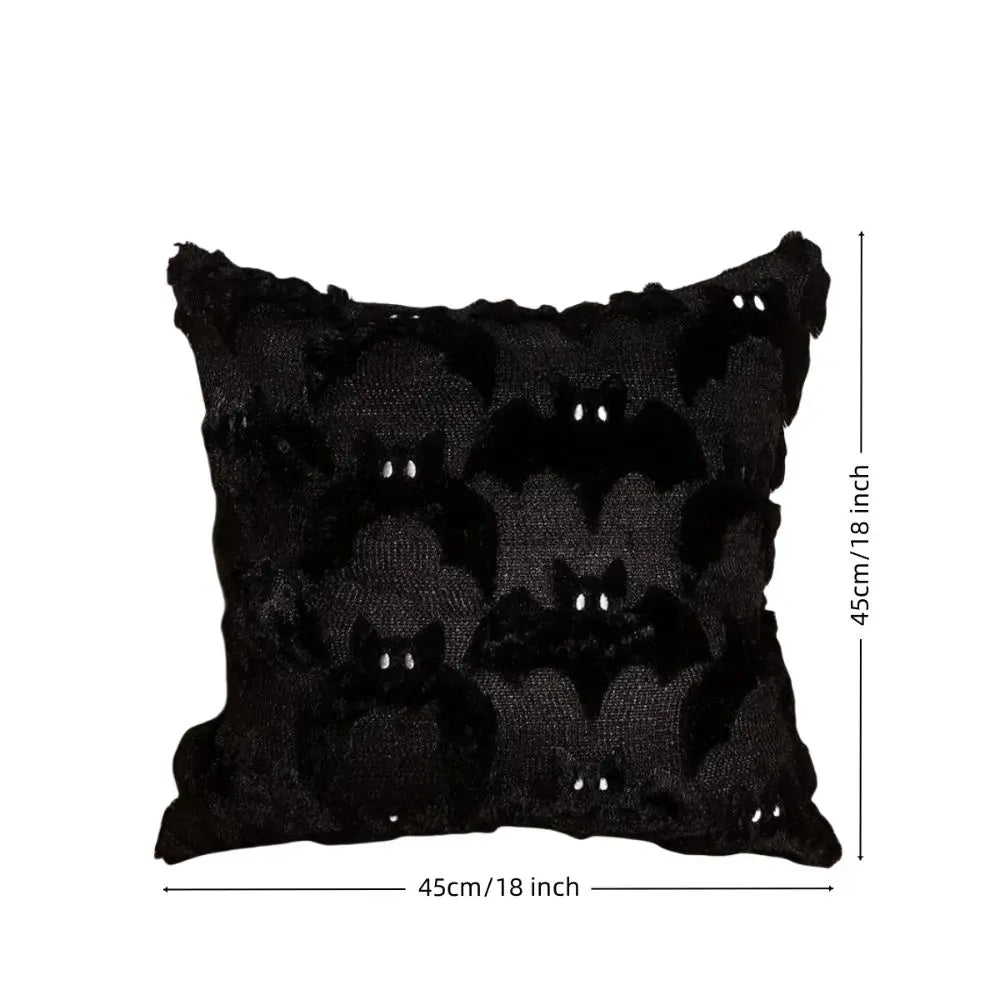 Halloween Ghost & Pumpkin Throw Pillow Cover 45x45cm