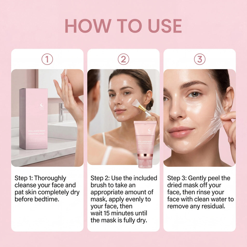 Collagen Peel-Off Face Mask – Deep Hydration & Anti-Aging Peel-Off Face Mask Oasis Select