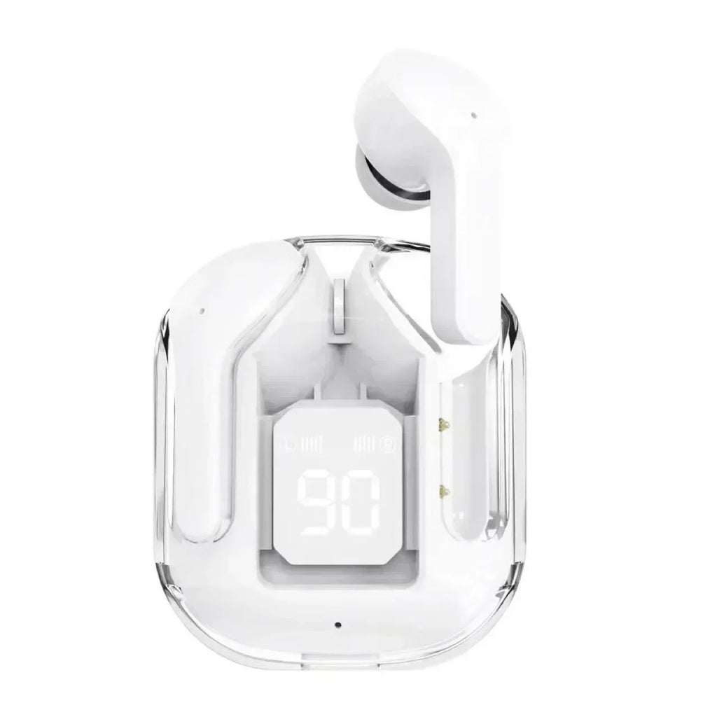 Wireless Mini Earbuds LED Power Digital Display TWS Wireless Headset Stereo Bluetooth Headphones For All smartphones Oasis Select white