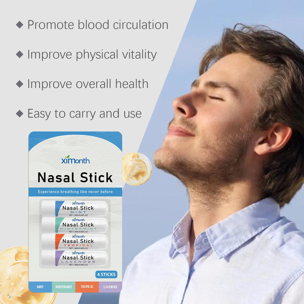 Nasal Inhaler Sticks Set – Natural Cooling Fresh Breathing Nasal Inhaler Sticks Oasis Select