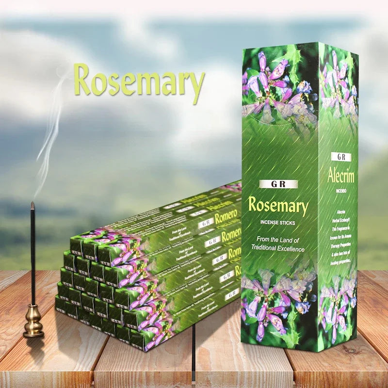 10/25 Small Tubes Natural Tibetan White Sage Incense Sticks Home Fragrance Joss Sticks Bulk Sale Indian Incense Coconut Aromar Oasis Select Rosemary 25 small boxes 200pc
