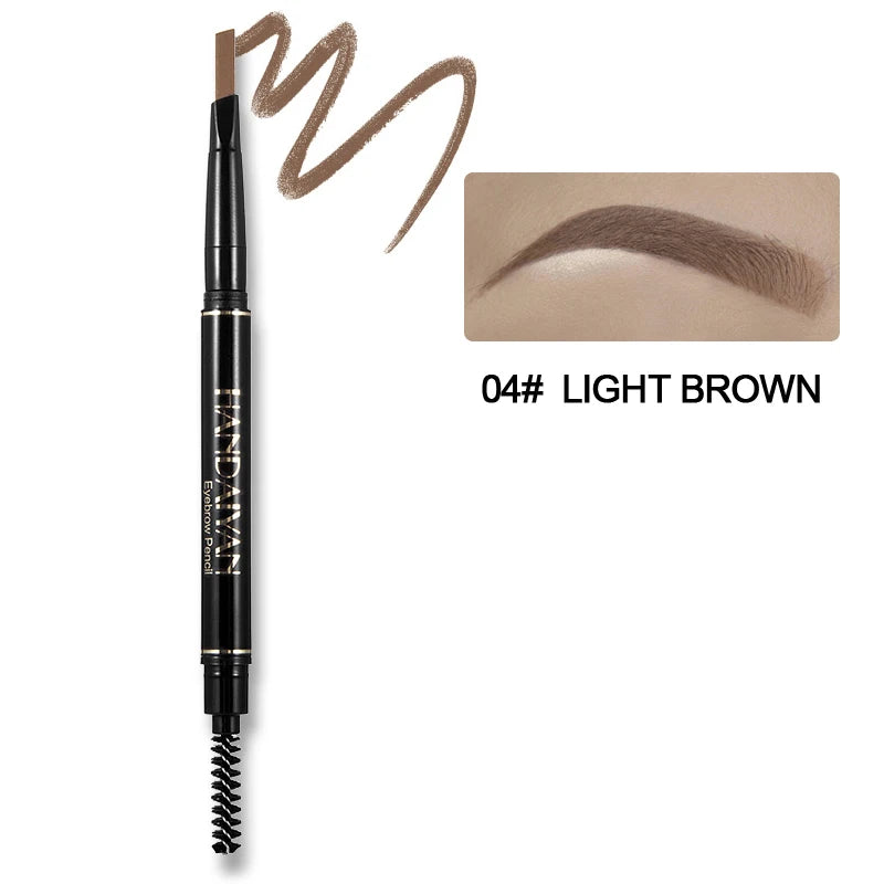 Handaiyan Double-Head Eyebrow Pencil – 5 Colors Waterproof