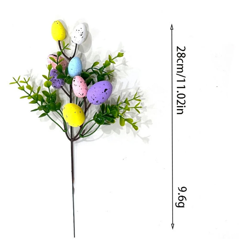 Easter Egg Flower Branch DIY Spring Tree Decoration | Rabbits