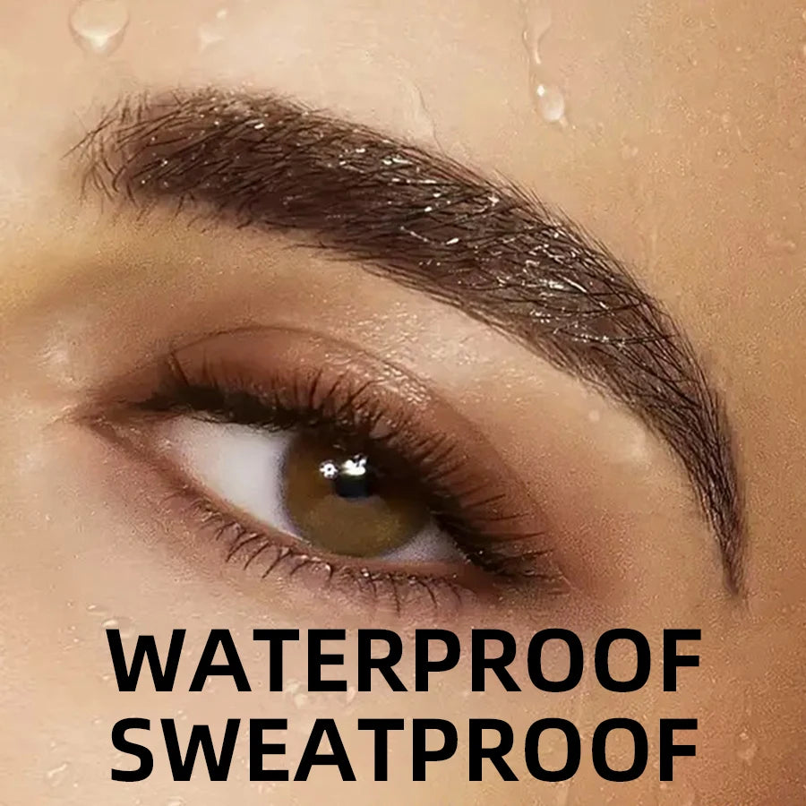 KAFURUX 4-Point Waterproof Liquid Eyebrow Pencil | Long-Lasting