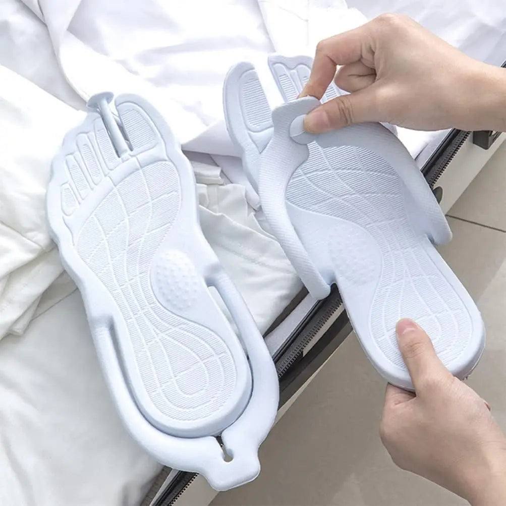 Foldable Portable Slippers for Travel Men Women Anti Slip Lightweight Flip Flops for Swimming Shower Beach Hotel Gym Use Oasis Select
