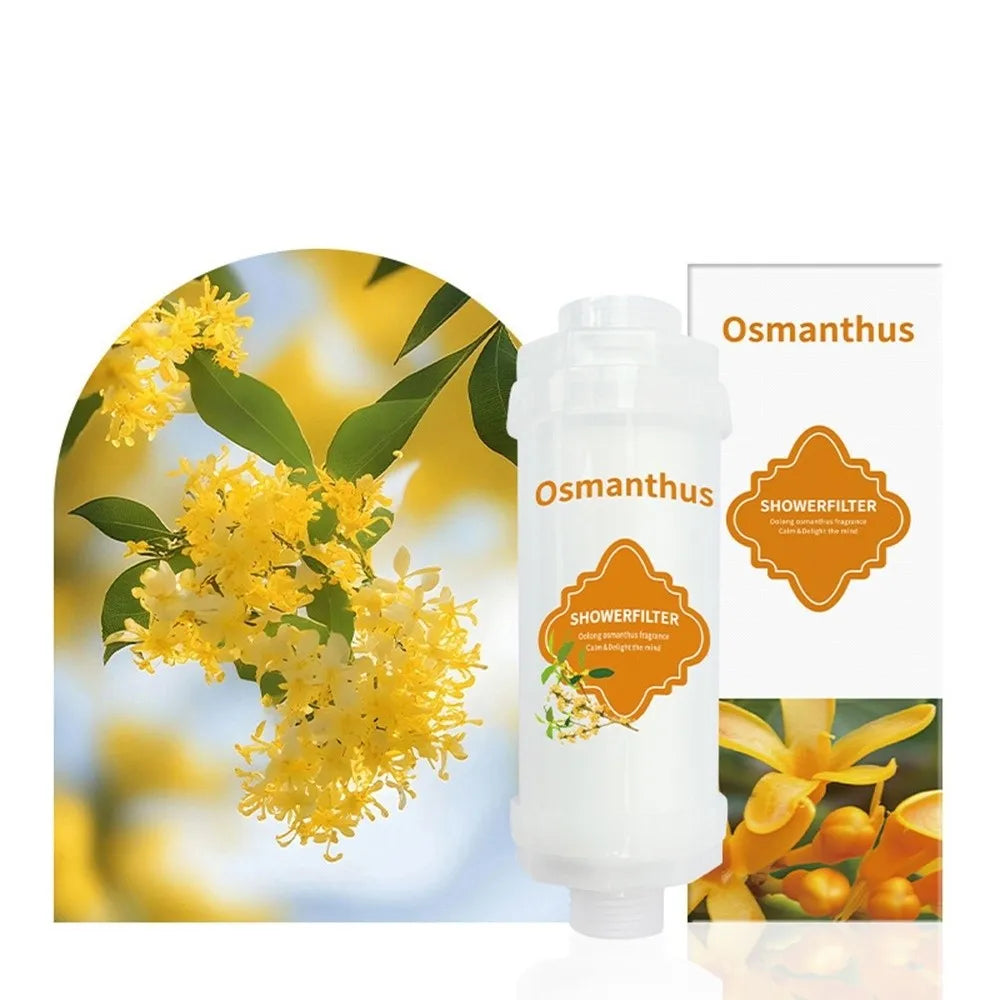 Lavender Shower Head Water Filter Dechlorination Anti-scaling Perfume Water Filter Filter Impurities Mixed with Vitamin C Oasis Select Osmanthus