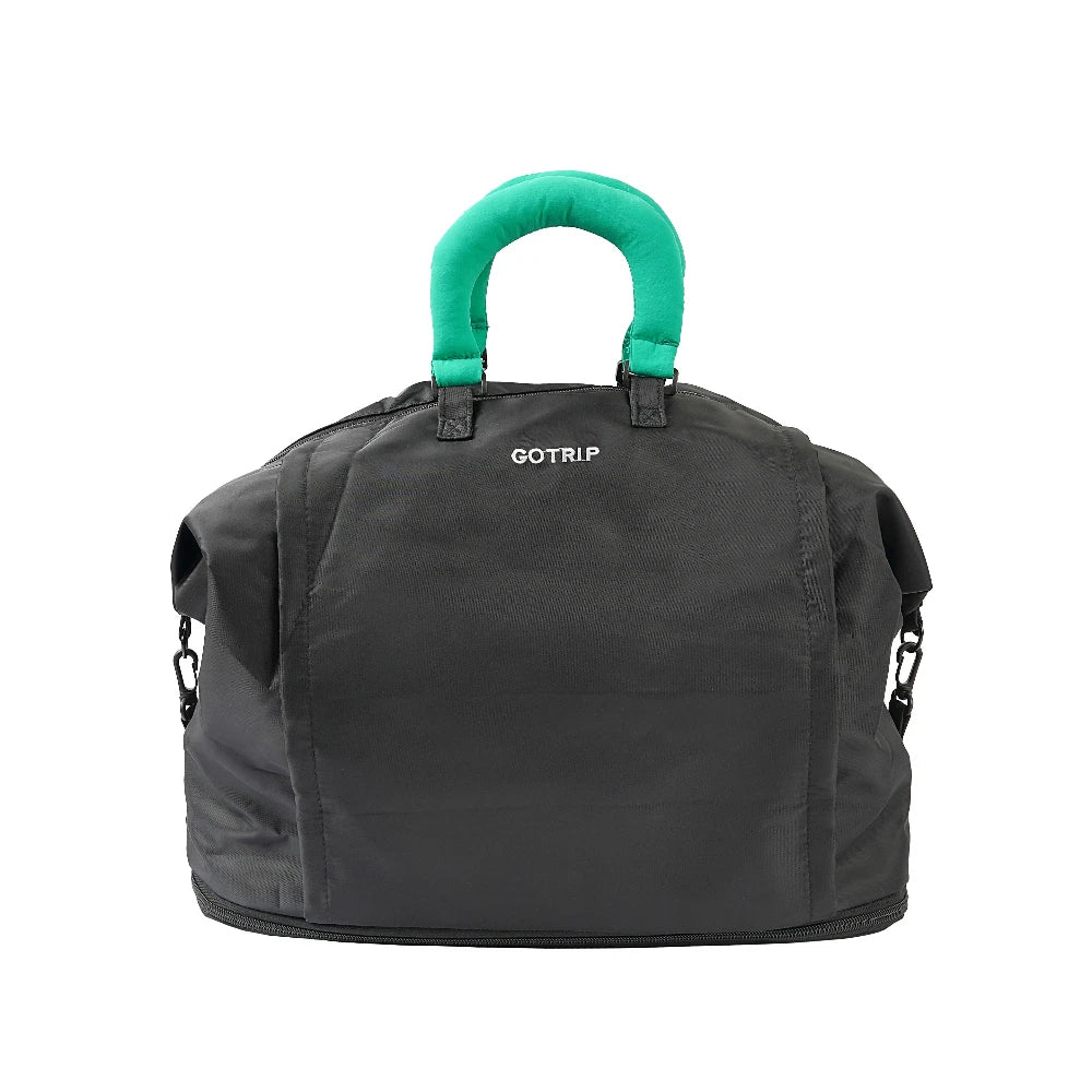 Expandable Oxford Cloth Duffel Bag, Water Resistant Large Capacity Travel Bag with Detachable Shoulder Strap Oasis Select