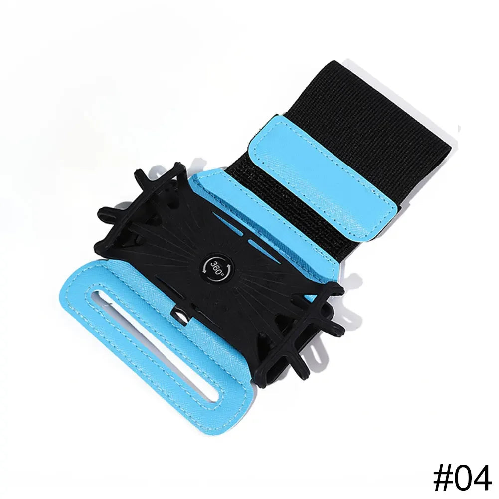 Sports Armband Phone Holder – 4"–6.5" Running & Cycling Wristband