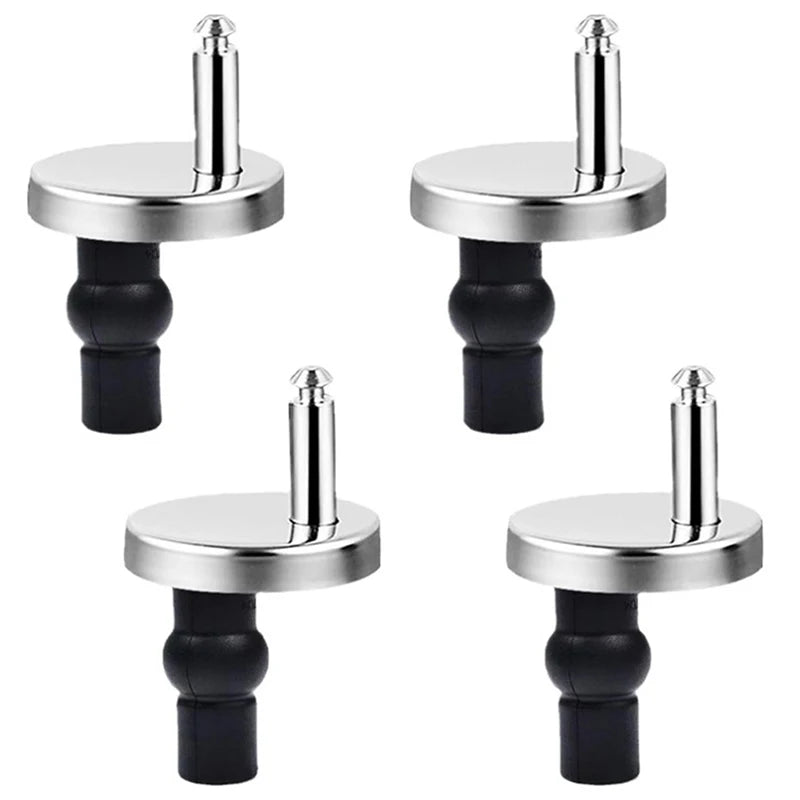 2Pcs Toilet Seat Hinges Expanding Top Portable Quick Release Hinges Fittings For Replacement Accessories Bathroom Oasis Select onesize