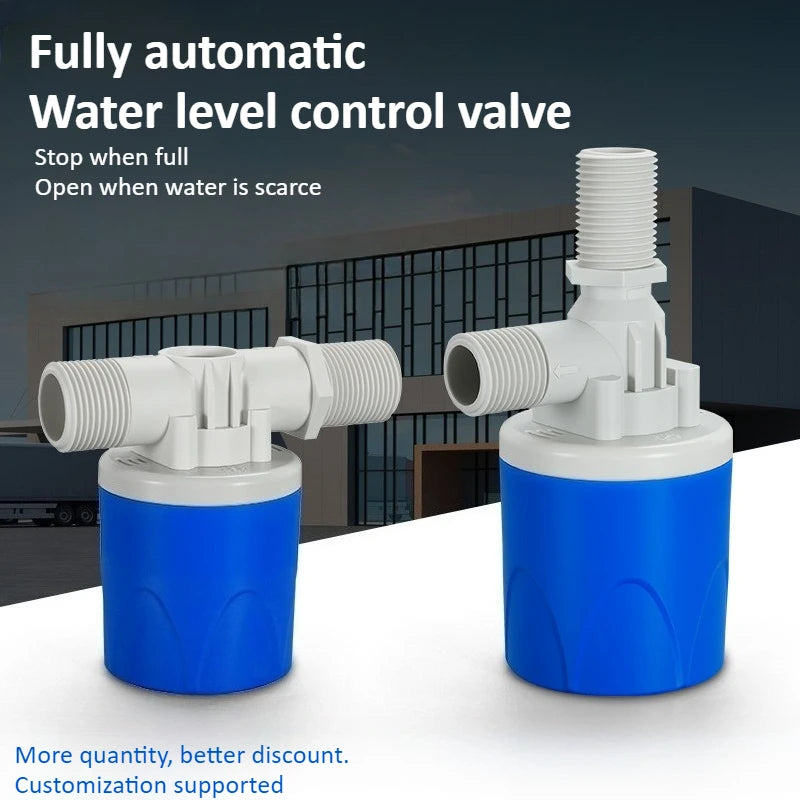 4 6 Points 1 Inch Fully Auto Float Valve Automatic Water Level Regulator Water Stop Refill Controller for Plumbing Oasis Select