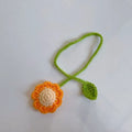 1pc Sunflower Bookmark - Flower Bookmarks For Women Unique Bookmark Handmade Knitted Ideal Gift For Book Lovers Oasis Select 7