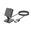 Desktop Stand Charger Adapter USB Charging Cable Dock Station Holder For Samsung Galaxy Fit 3 R390 Smart Band Fit3 Mini Charger Oasis Select black