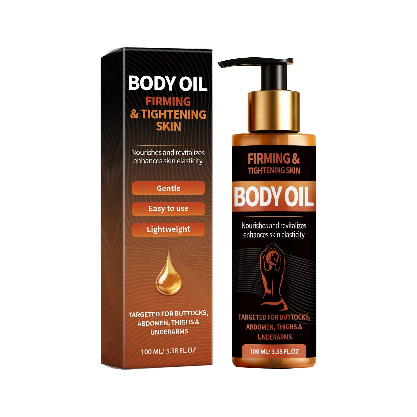 OceAura Firming Body Oil – Tighten, Lift & Nourish Skin 100ml Firming Body Oil Oasis Select 100ml Boxed