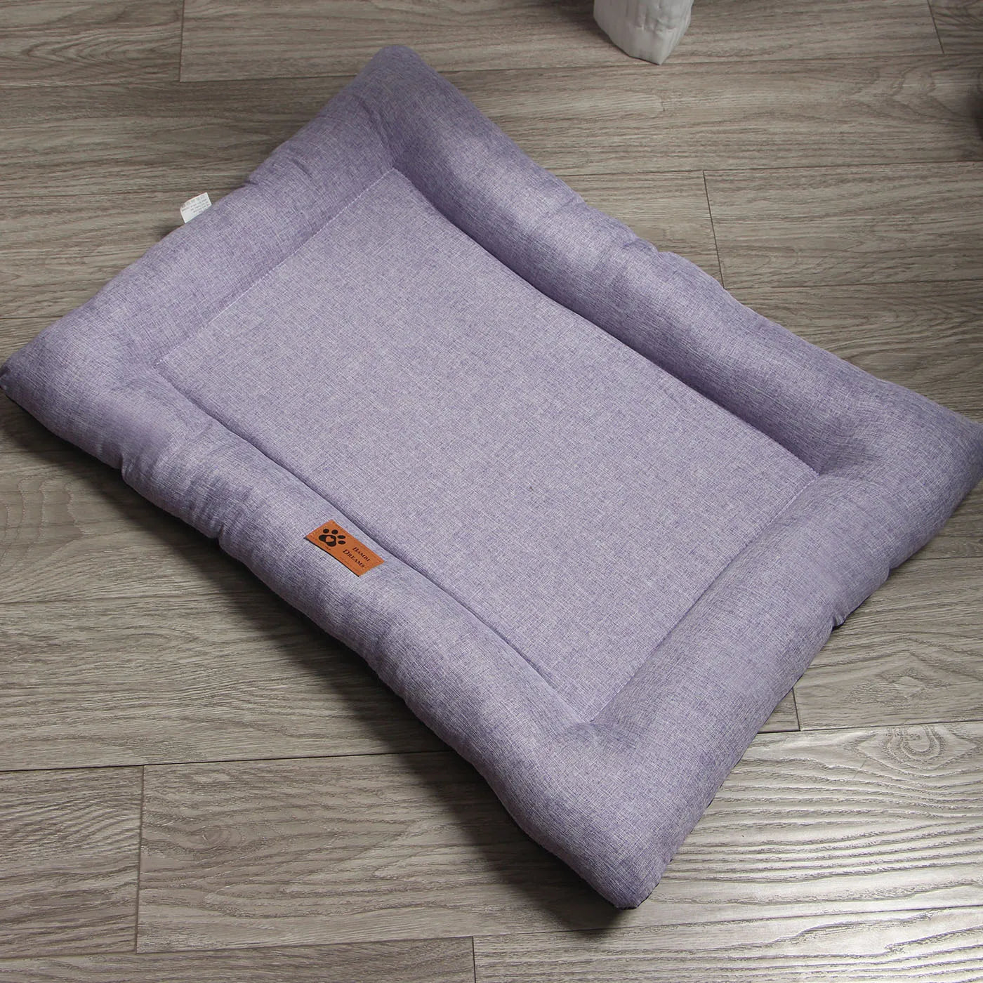 New Square Dog Bed, All-season Pet Bed, Cat Bed, Summer Cotton and Linen Breathable Pet Pad Dog Cooling Mat Oasis Select