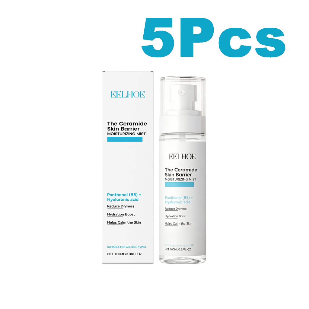 Hyaluronic Acid Hydrating Face Mist Oil Control Minimizes Pores Tightens Skin Soothes Lifting Brightening Refreshing Toner Spray Oasis Select 5 x 100ml Boxed