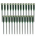 25Pcs Green Floral Water Tubes 14.5cm 30cm With Cap For Fresh Flower Arrangements Hydration Plant Care Accessories Oasis Select 30cm