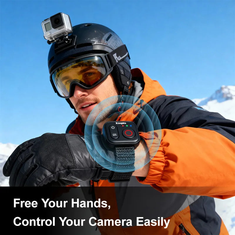Wristband Bluetooth Remote for DJI Action 6 5 Pro 4 & OSMO 360 50M