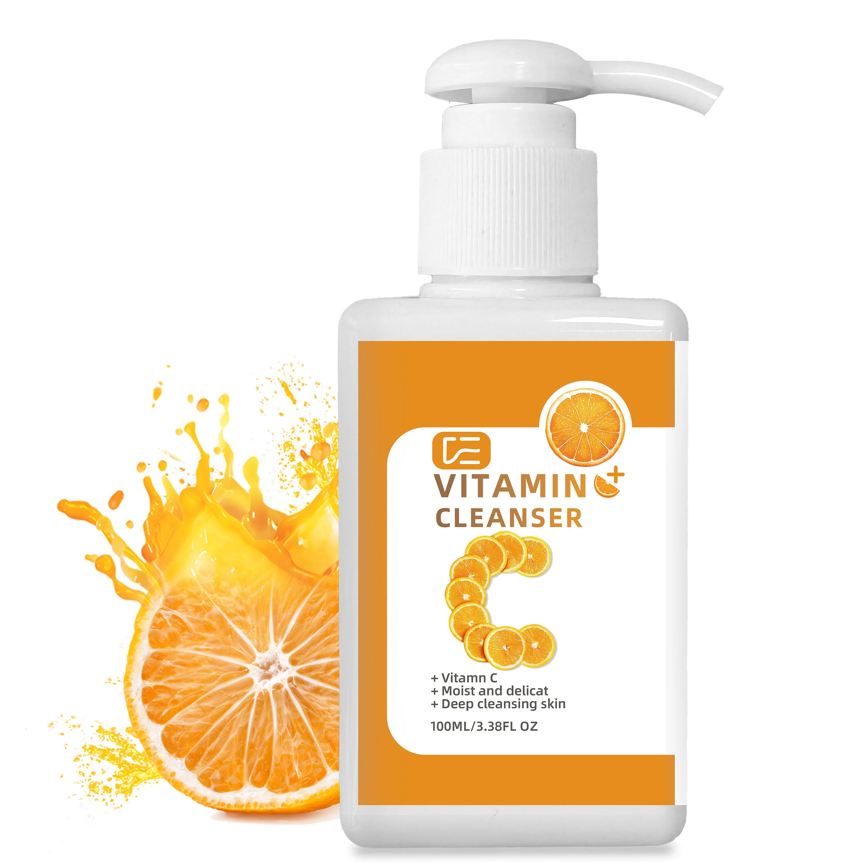 Vitamin C & Niacinamide Facial Cleanser – Brightening Face Wash