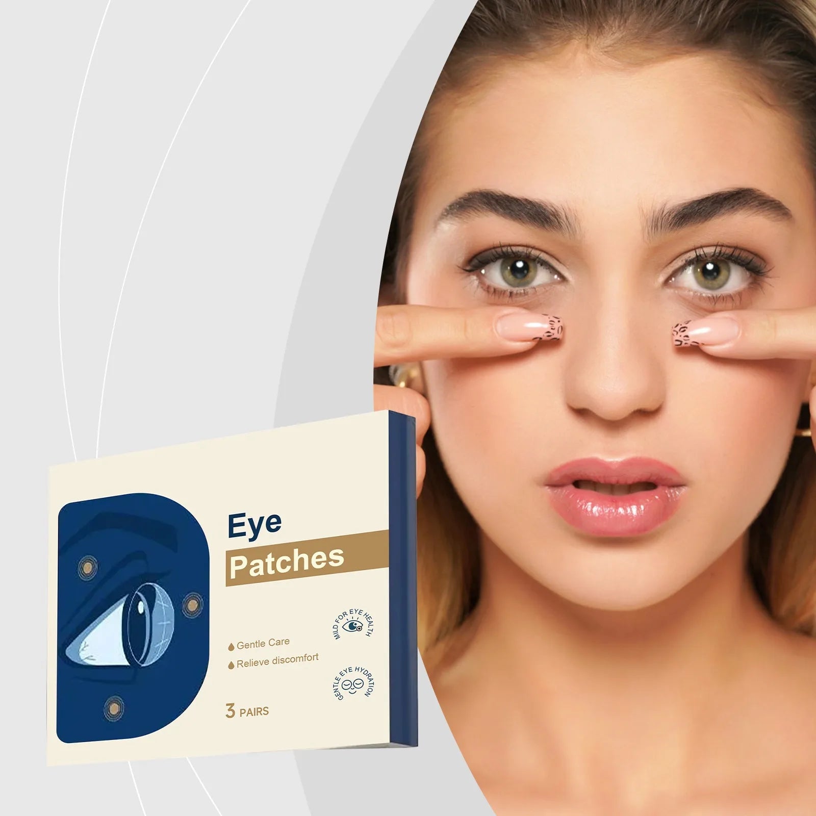 Mint Eye Soothing Patch Provide Cooling Comfort Relieve Tiredness Reducing Discomfort Herbal Fragance Portable Eye Care Sticker Oasis Select