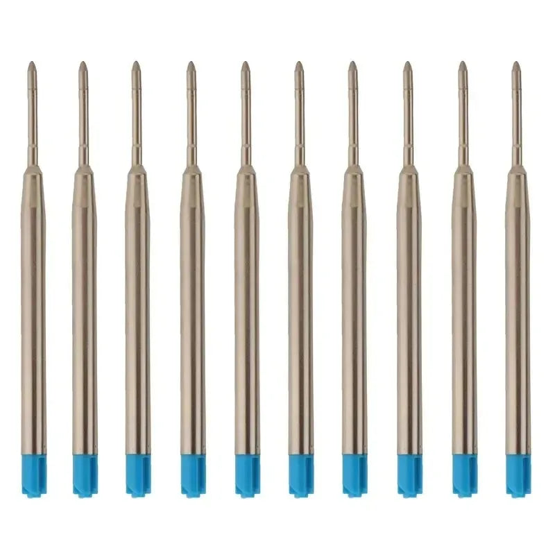 10/20/40Pcs L:3.9 In Ballpoint Pen Refills for Parker Pens Medium Point blue red Black Ink Rods for Writing Office Stationery Oasis Select