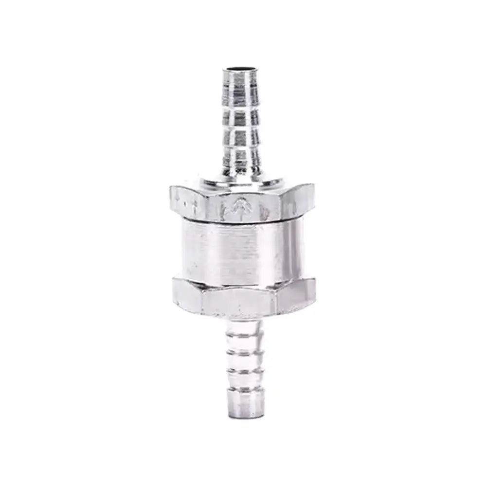 Aluminium Fuel Line One-Way Check Valve | 6–12mm Anti-Backflow