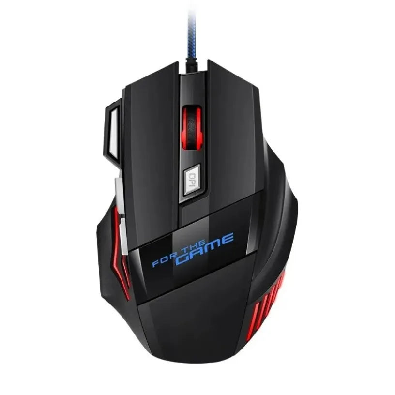 1 PCS New RGB Backlit Ergonomic Game Mice Hyperspeed USB Gaming Mouse 7D Esports Wired Mouse for Laptop PC Gamer Oasis Select