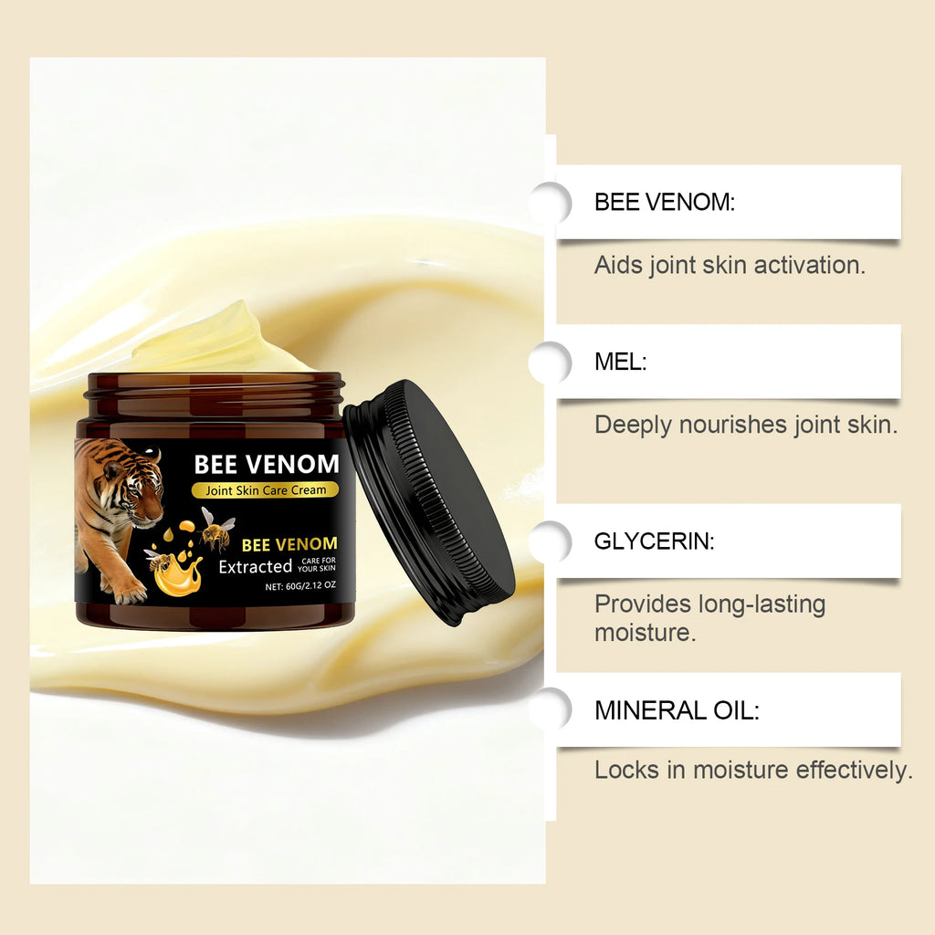 Bee Venom Joint Care Cream – Nourishing Body Cream 60g Body Care Cream Oasis Select