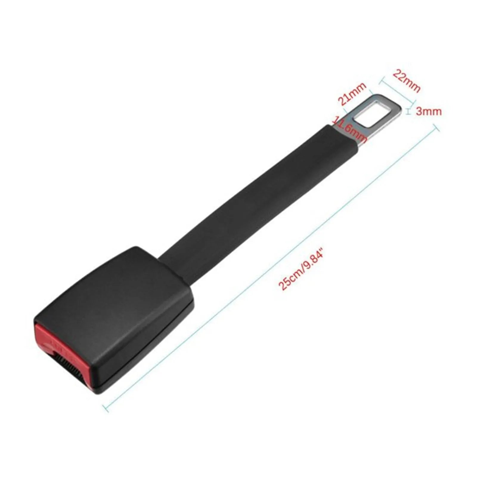 2PCS Car Seat Safety Belt Extender Clip Extension Auto Fasteners Buckle for Tongue Adapter Automotive Accessories Universal Oasis Select