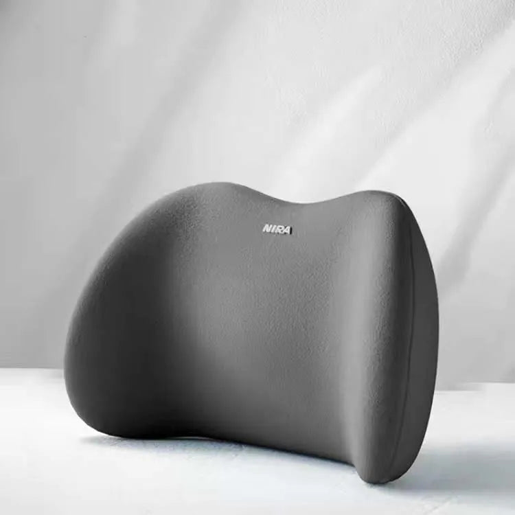 Car Headrest, Lumbar Support, Shoulder Pillow, Car Pillow, Memory Cotton Waist Backrest Cushion, Household Automotive Products Oasis Select Lumbar Pillow Grey