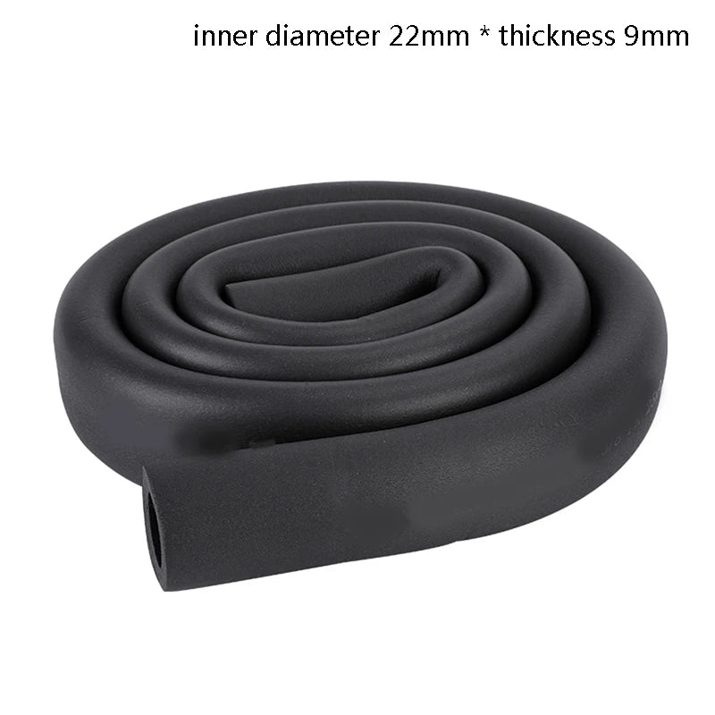 1.8M Rubber Foam Pipe Insulation Sleeve | Waterproof & Thermal