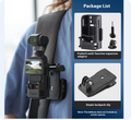 DJI Osmo Pocket 3/4 Extension Bracket Frame + Cold Shoe