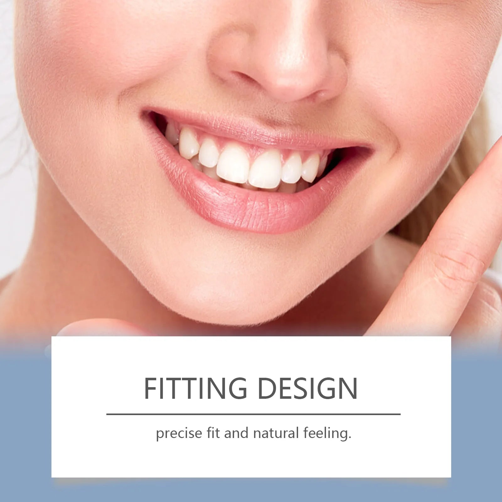 Silicone Denture Kit Temporary Orthodontic Upper Lower Set Fake Tooth Oral Care Easy Use Whitening Dentures Simulation Braces Oasis Select