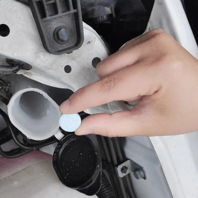10/30/60Pcs Solid Cleaner Car Windscreen Wiper Effervescent Tablets Glass Toilet Cleaning Car Accessories Oasis Select