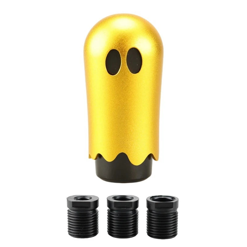 New 86mm Car Halloween Cute Style Gear Shift Knob Ghost Shift Head Knob M8 M10 M12 8 Colors With Adapters Oasis Select A8