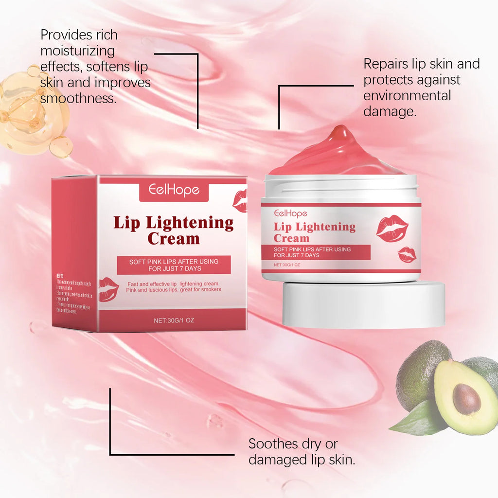 Lip Lightening Cream Long Lasting Moisturizing Black Remove Dull