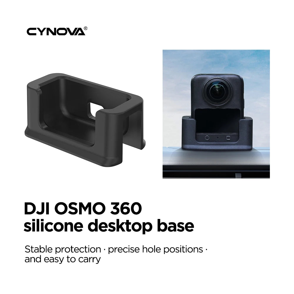 Silicone Desktop Base Stand for DJI Osmo 360 Action Camera