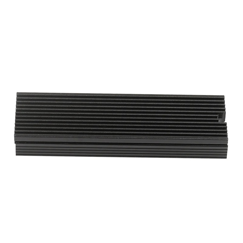 M.2 2280 NGFF/NVME SSD Heatsink Aluminum Heatsink with Silicone Thermal Pad Solid State Drive Radiator PC Accessories Oasis Select B Black China Mainland