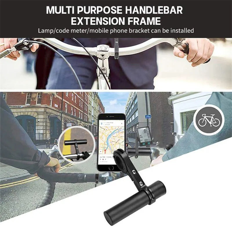 Multifunctional Bicycle Handlebar Extender, Lightweight and Durable Handlebar Extension Bracket Oasis Select