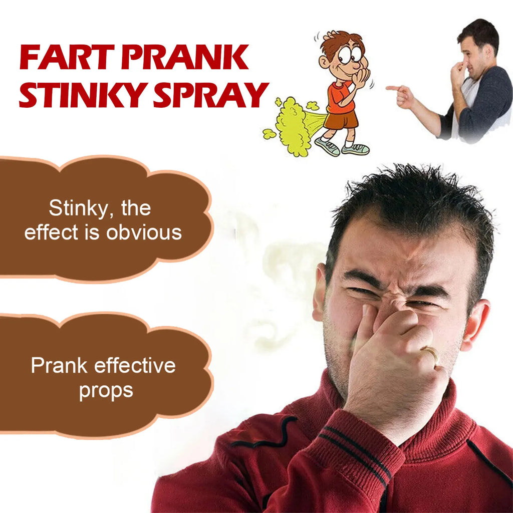 Extreme Stinky Prank Spray Fart Smell Gag Gift For April Fools Day Jokes Party Tricks Portable Funny Novelty Realistic Odor Oasis Select
