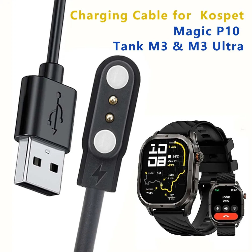 KOSPET Tank M1 T1 Magic 3 4 Rock Magnetic USB Watch Charger Smart Watch Charger Oasis Select
