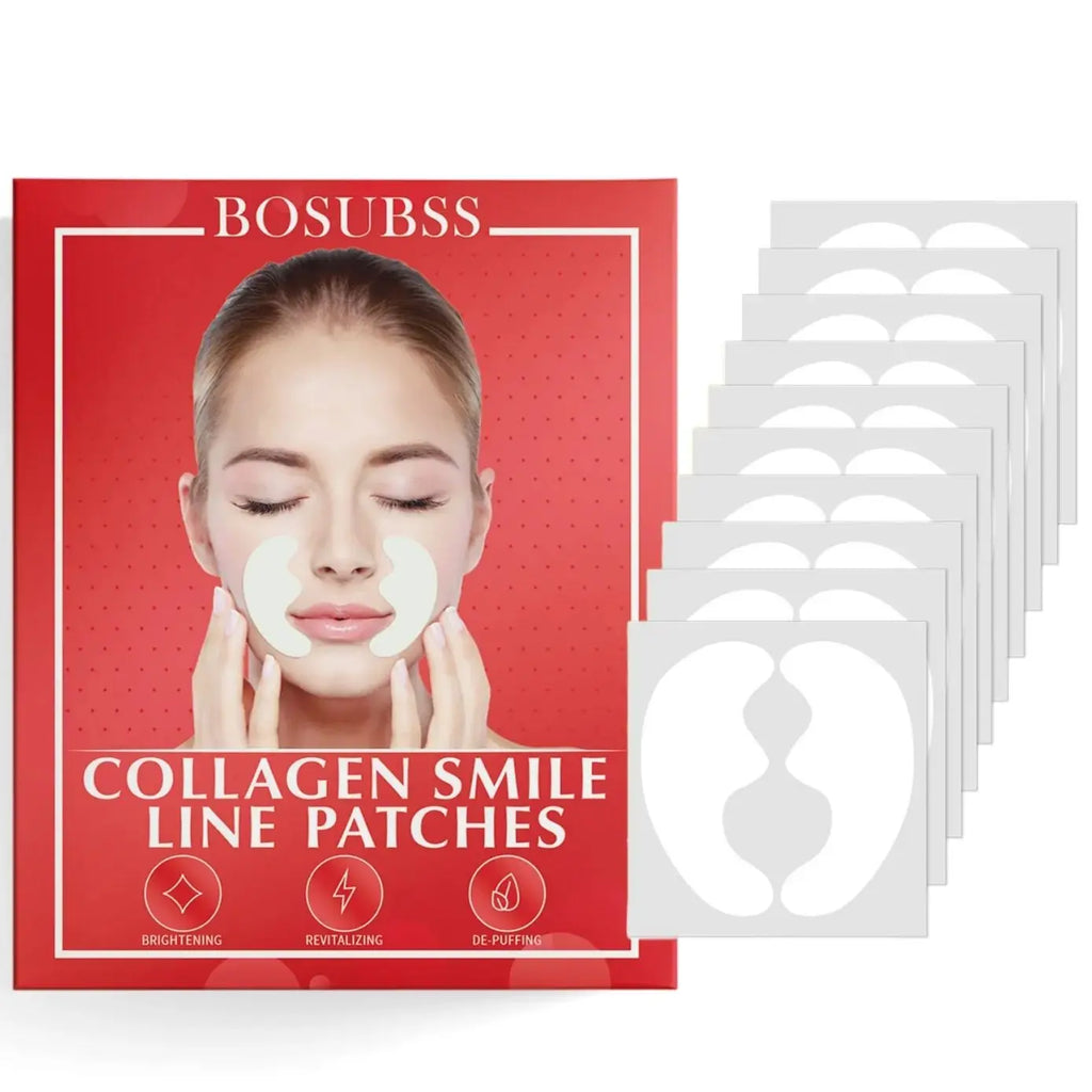10 pairs/set - nasolabial patch, used to fade nasolabial folds, lift and tighten facial skin, moisturize and hydrate Oasis Select