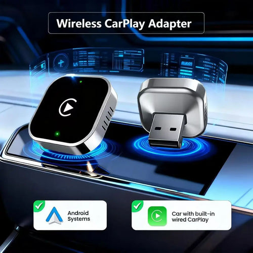 2026 Wireless CarPlay & Android Auto Adapter – Plug & Play Wireless CarPlay Adapter Oasis Select