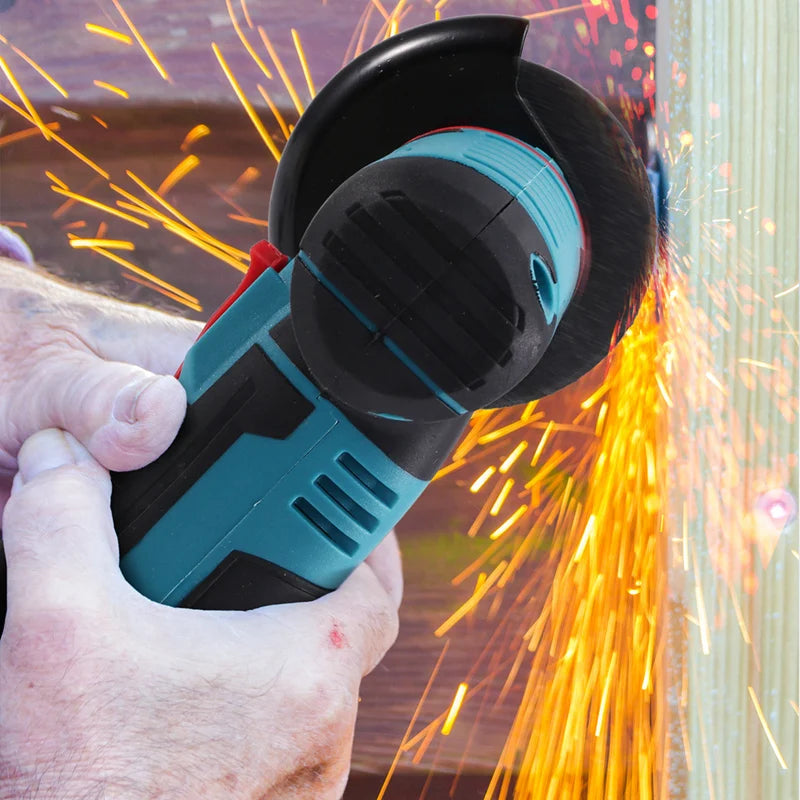 WISH Mini Angle Grinder Mini Household Rechargeable Cutting Polishing Machine Electric Hand Grinder Polishing Machine Oasis Select