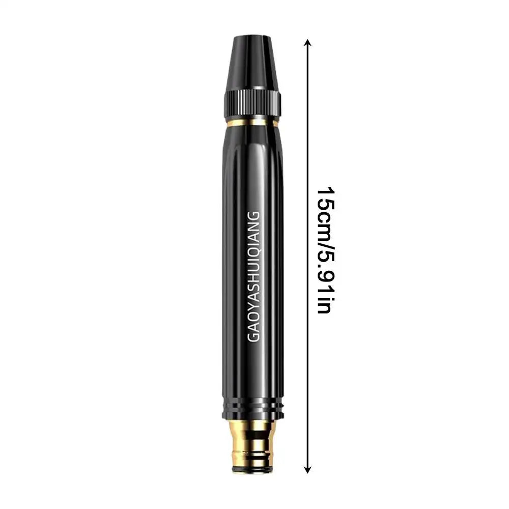 High-Pressure Car Wash Water Gun Powerful Sprayer for Car Washing Home Garden Water Gun Tools Direct Spray Car Wash Nozzle Oasis Select Black