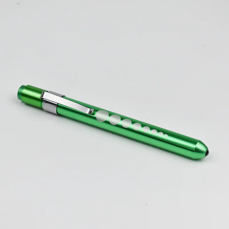 Multi Functional Scale Pen Light LED Pen Flashlight Nurse Pen Light Pupil Oral Examination White Light Medical Lighting Oasis Select Green White light China Mainland