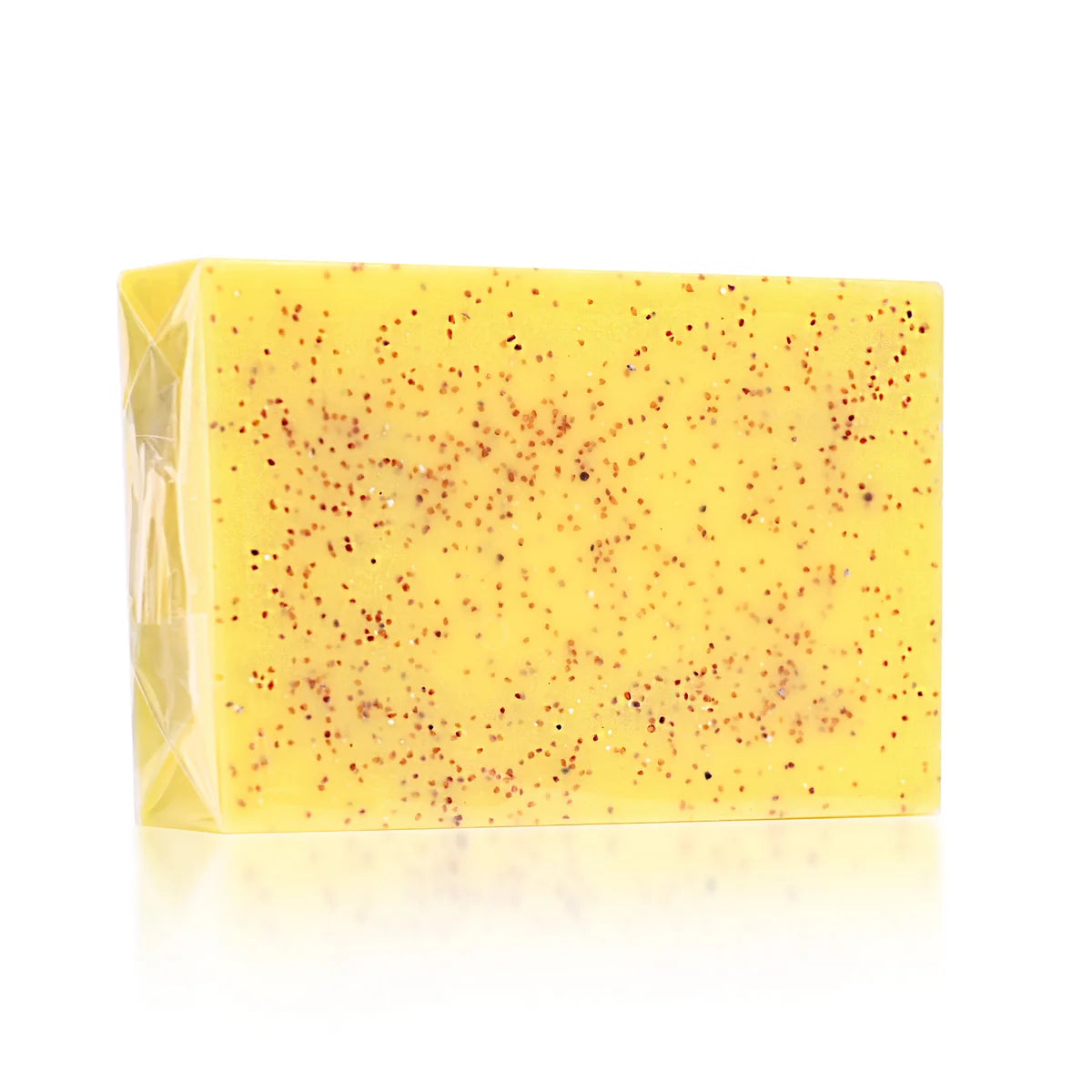 Lemon Exfoliating Handmade Soap – Frosted Particles 100g