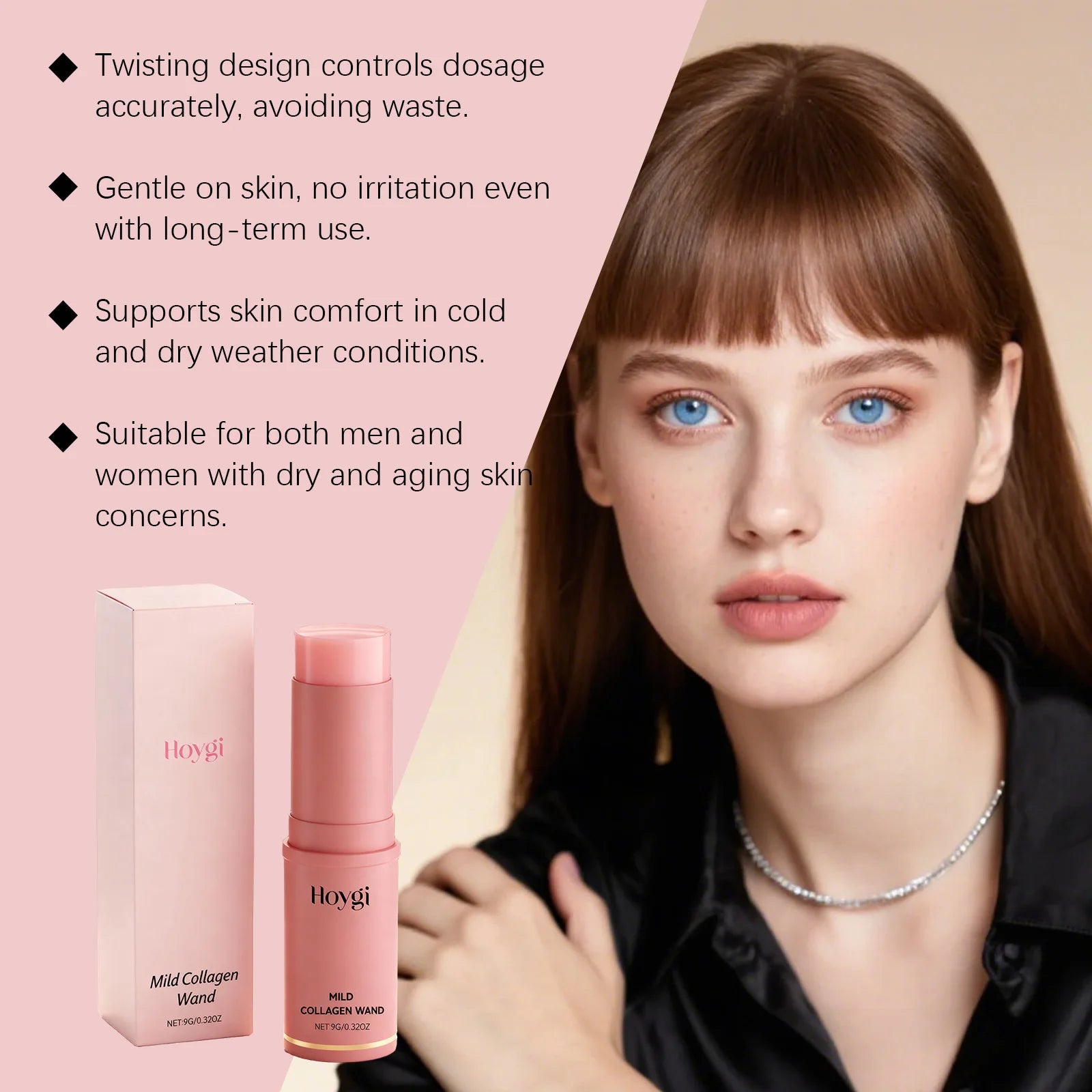 Collagen Skincare Stick Firming Anti-Aging PDRN Collagen Wrinkle Stick Tighten All-in-One Hydrating Lip Balm Eye Cream Neck Crea Oasis Select