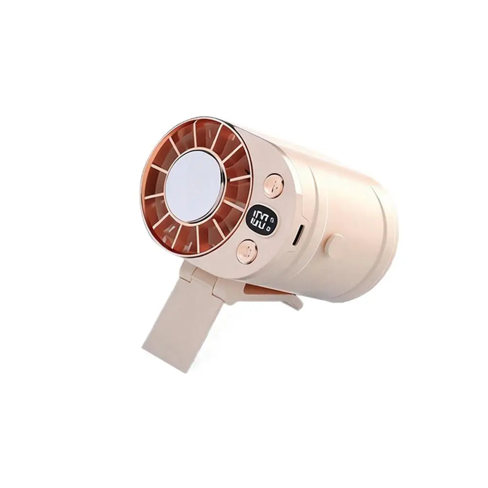 Clip-On Waist Fan | Semiconductor Cooling 3000mAh USB Rechargeable