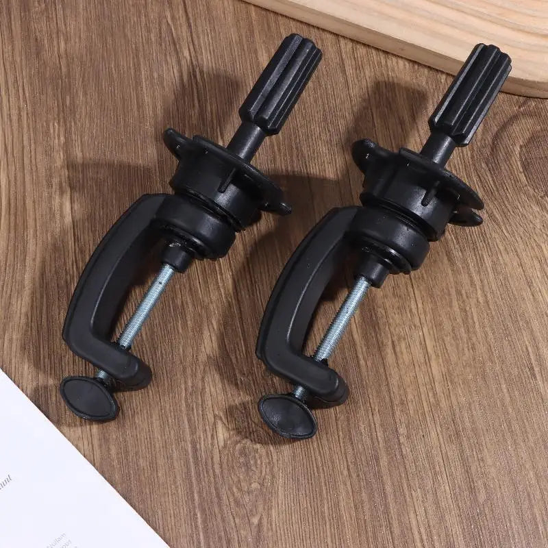 1/2/5Pcs Adjustable Plastic Mini Wig Head Stand Table Clamp Hair Accessory Tool Training Mannequin Holder For Wig Making Oasis Select
