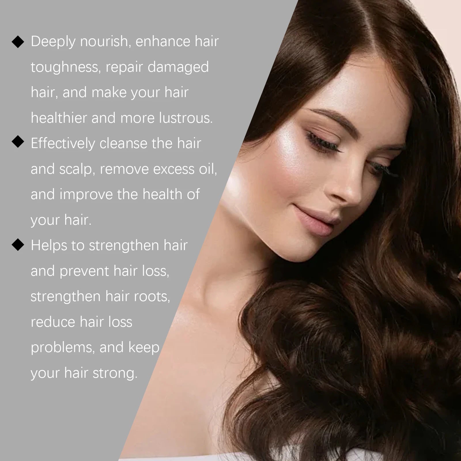 Batana Oil Shampoo Soothing Scalp Restore Damaged Split Hair Strengthen Oil Control Hair Regrowth Nourish Anti Dandruff Shampoo Oasis Select
